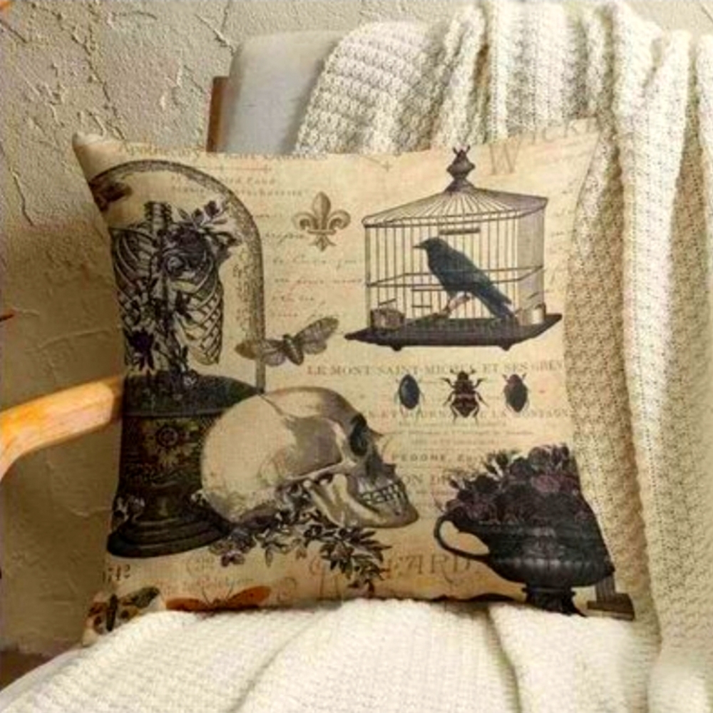 Horror dracula pillow set